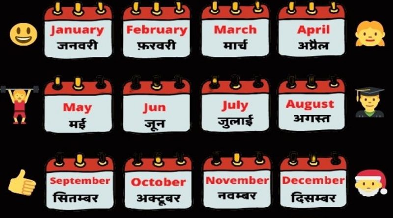 Hindu Calendar months name and festivals in hindi and english – 12 महीनो के नाम Hindu Calendar months name and festivals in hindi and english – 12 महीनो के नाम